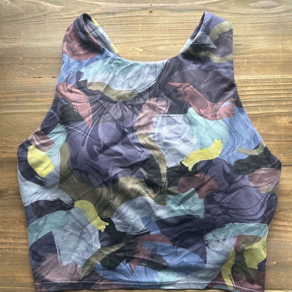 Athleta conscious crop bra small